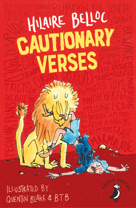 Паперова книга «Cautionary Verses», автор Джо́зеф Хілэер Пьер Рене́ Бе́ллок - фото №1