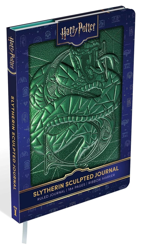 [object Object] «Harry Potter Sculpted Journal. Slytherin», автор Insight Editions - фото №2 - миниатюра