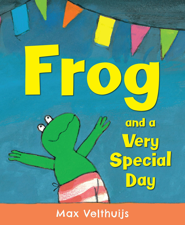 Бумажная книга «Frog and a Very Special Day», автор Макс Велтуис - фото №1