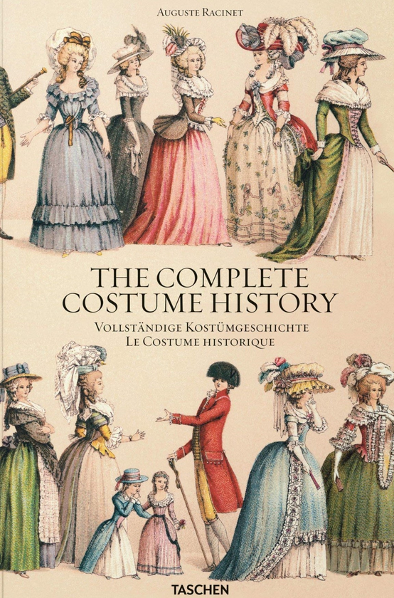 Паперова книга «Auguste Racinet. Complete Costume History», автор Франсуаза Тетарт-Вітту - фото №1