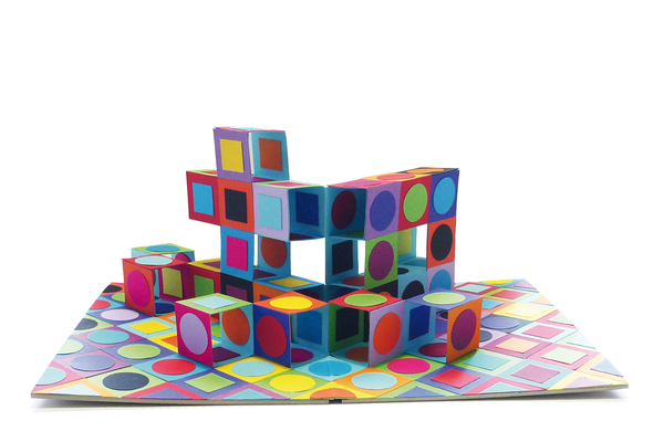 Бумажная книга «Pop-Up Op-Art», автор Филипп Юг - фото №1