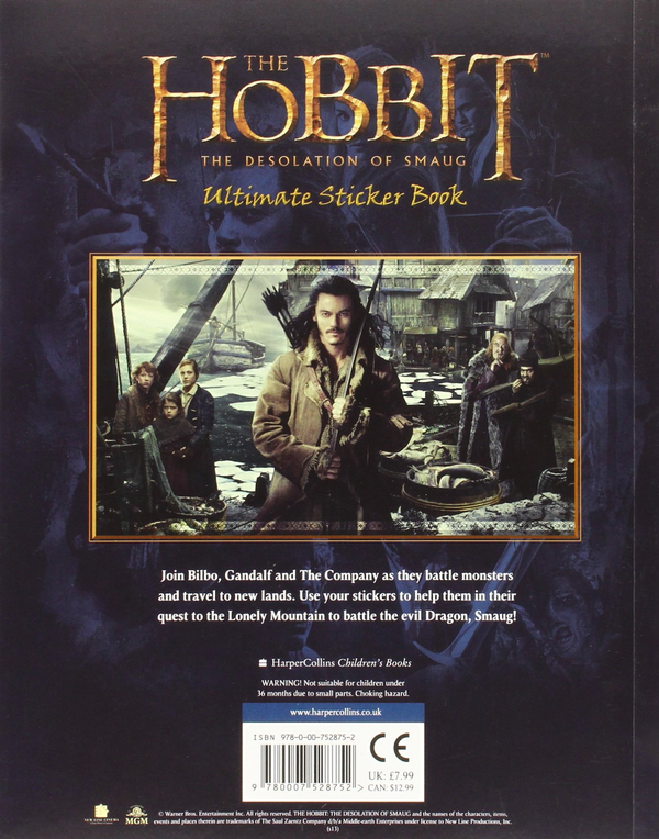 [object Object] «The Hobbit: The Desolation of Smaug. Ultimate Sticker Book», автор Джемма Бардер - фото №2 - миниатюра