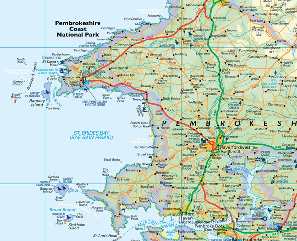 Бумажная книга «Wales Pocket Map. The Perfect Way to Explore Wales» - фото №1
