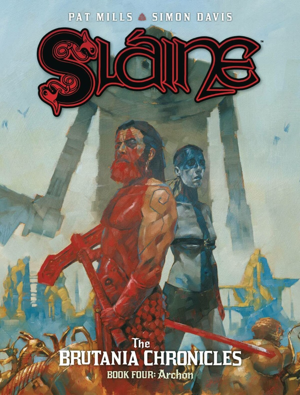 Бумажная книга «Slaine. The Brutania Chronicles. Book Four. Archon», авторов Пэт Миллс, Саймон Дэвис - фото №1