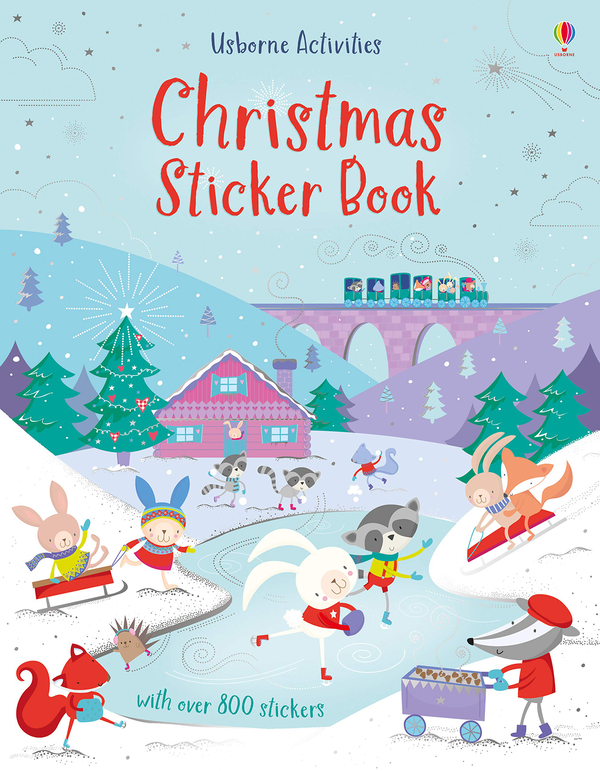 [object Object] «Christmas Sticker Book», автор Фіона Вотт - фото №1