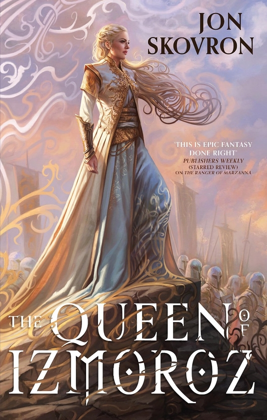 Паперова книга «The Queen of Izmoroz», автор Джон Сковрон - фото №1