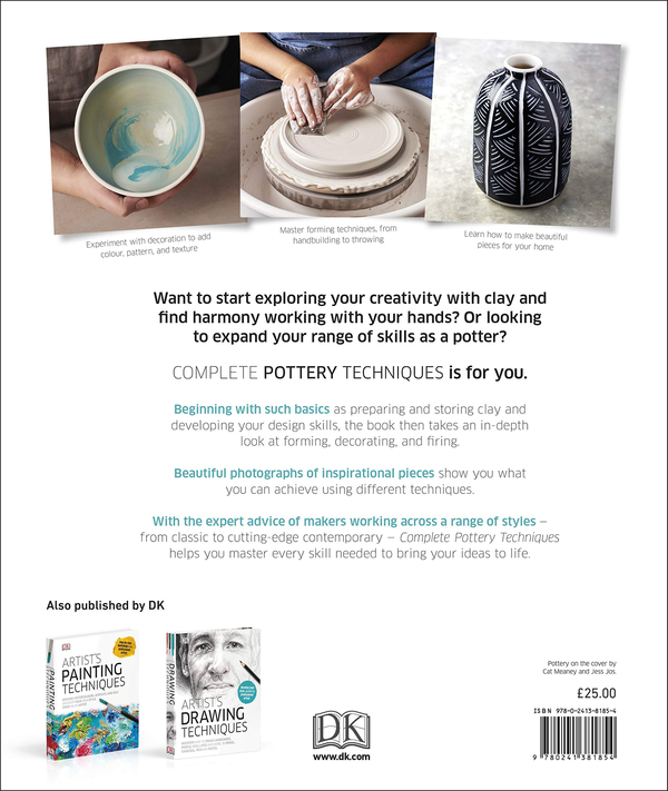 Паперова книга «Complete Pottery Techniques. Design, Form, Throw, Decorate and More, with Workshops from Professional Makers» - фото №1