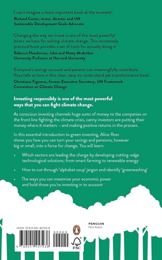 Бумажная книга «Investing To Save The Planet», автор Элис Росс - фото №1