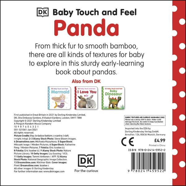 [object Object] «Baby Touch and Feel Panda» - фото №2 - миниатюра