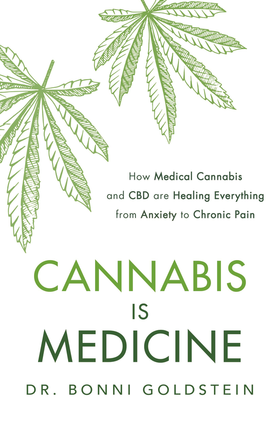 Бумажная книга «Cannabis is Medicine», автор Бонни Гольдштейн - фото №1