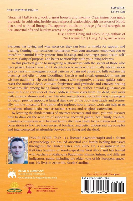 Бумажная книга «Ancestral Medicine: Rituals for Personal and Family Healing», автор Даниэль Фур - фото №1