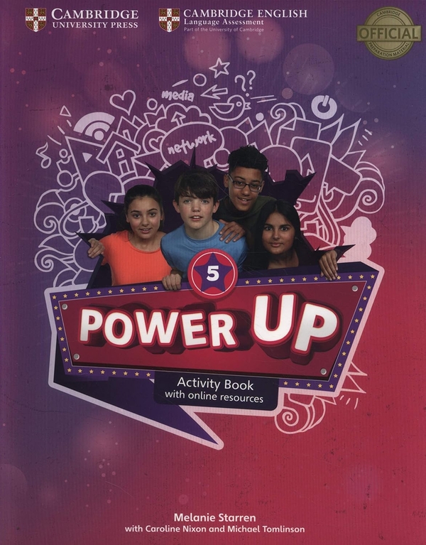 [object Object] «Power Up Level 5 Activity Book with Online Resources and Home Booklet», авторов Мелани Старрен, Майкл Томлинсон, Кэролайн Никсон - фото №1