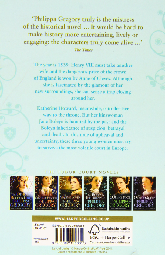 Паперова книга «The Boleyn Inheritance», автор Філіппа Грегорі - фото №1