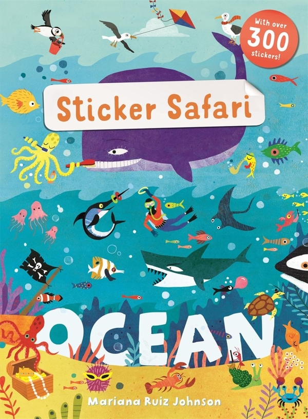 [object Object] «Sticker Safari. Ocean», автор Рут Саймонс - фото №1