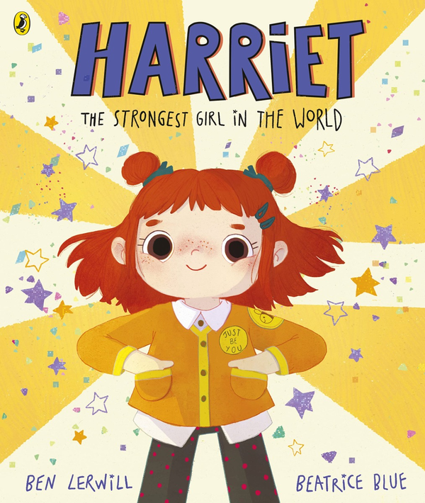 Паперова книга «Harriet the Strongest Girl in the World», автор Бен Лервілл - фото №1