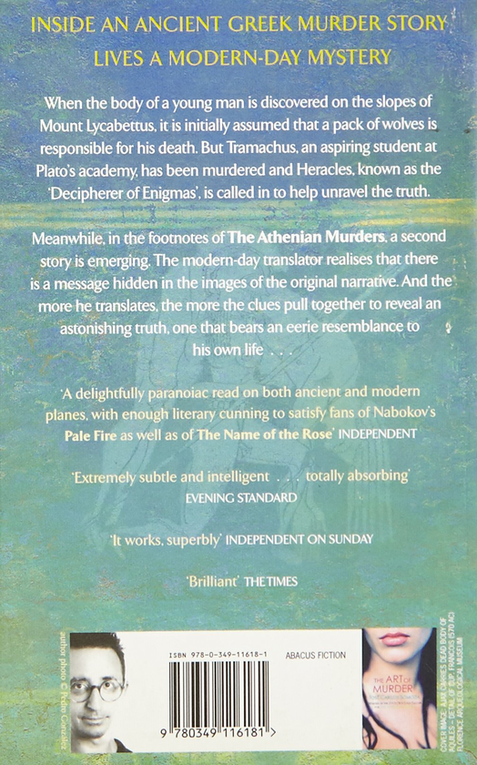 Бумажная книга «The Athenian Murders», автор Хосе Карлос Сомоса - фото №1