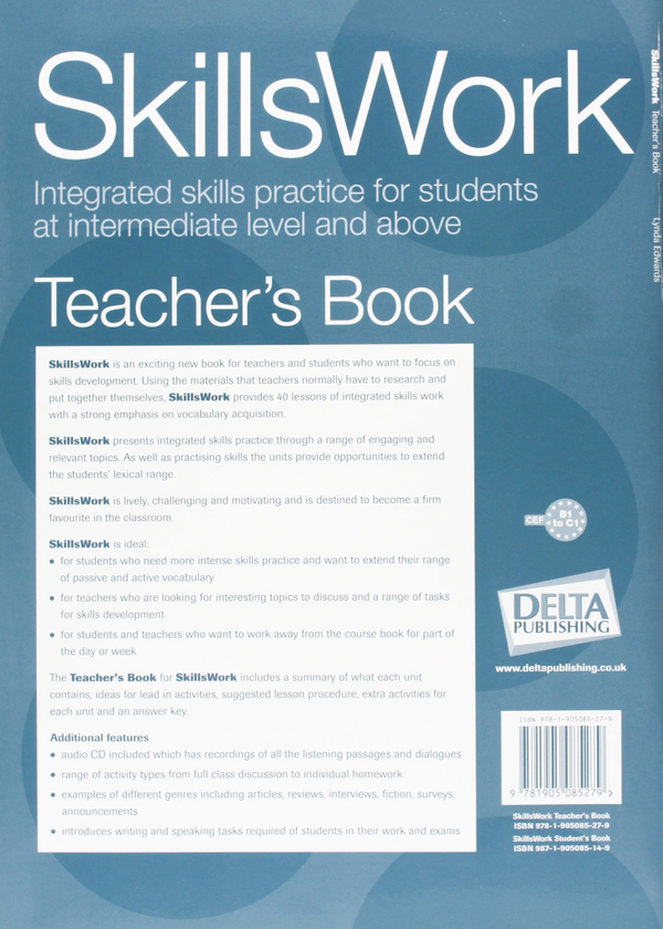 Бумажная книга «DLP: Skillswork Teachers Book», автор Линда Эдвардс - фото №1