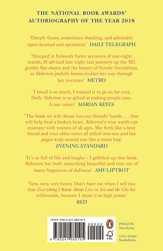 Бумажная книга «Everything I Know About Love», автор Долли Олдертон - фото №1