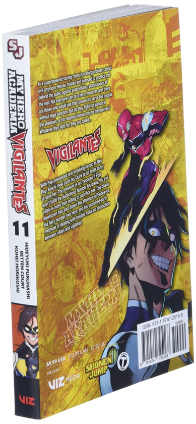 Паперова книга «My Hero Academia. Vigilantes. Volume 11», автор Хідеюкі Фурухаші - фото №1