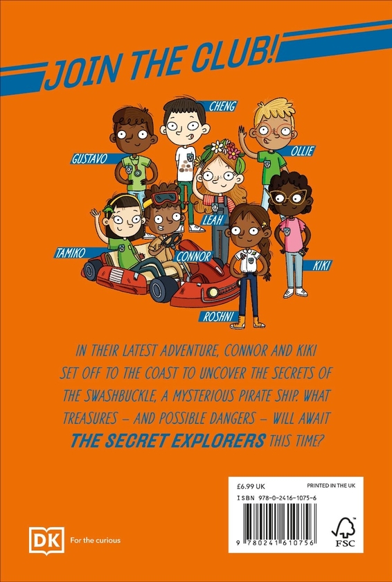 Бумажная книга «The Secret Explorers and the Sunken Treasure», автор Си Джей Кинг - фото №1