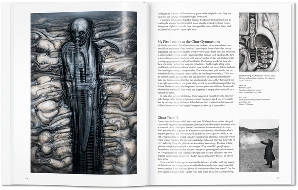 Паперова книга «Giger», автор Ганс Рудольф Гігер - фото №1