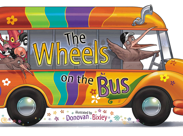 Бумажная книга «The Wheels on the Bus», автор Донован Биксли - фото №1