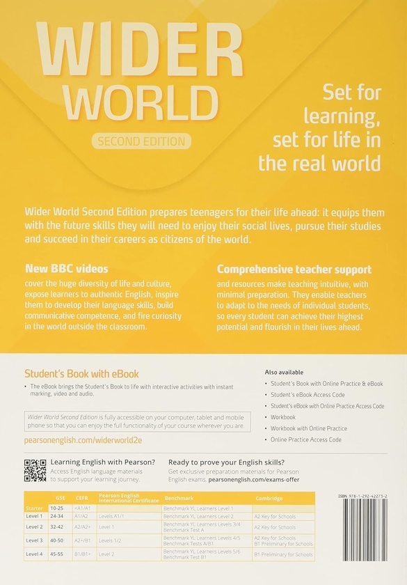 [object Object] «Wider World (2nd Edition) Starter Student's Book + eBook», автор Сенді Зервас - фото №2 - мініатюра
