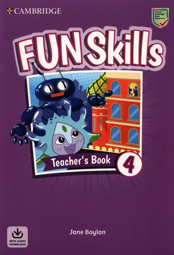 [object Object] «Fun Skills Level 4 Teacher's Book with Audio Download», автор Джейн Бойлен - фото №1