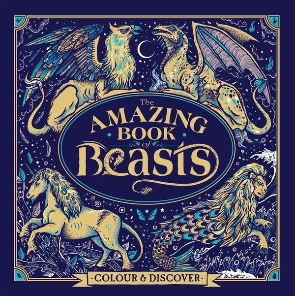[object Object] «The Amazing Book of Beasts. Colour and Discover», авторов Джонни Маркс, Анджела Рицца - фото №1
