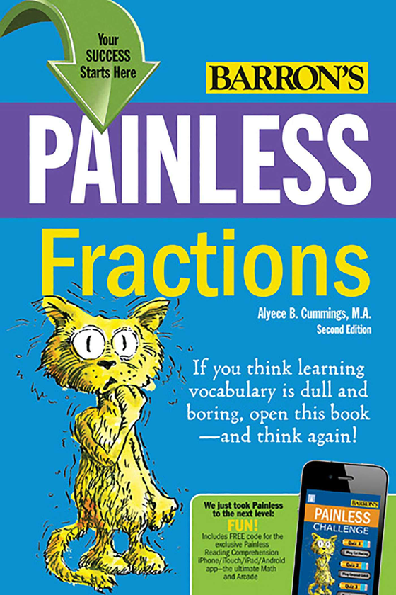 Паперова книга «Painless Fractions», автор Алейс Б. Каммiнгс - фото №1