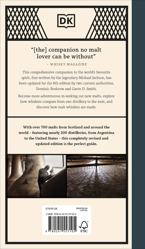 Паперова книга «Malt Whisky Companion. 8th Edition», автор Майкл Джексон - фото №1