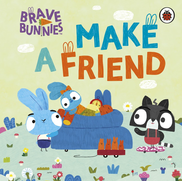 Паперова книга «Brave Bunnies Make A Friend» - фото №1