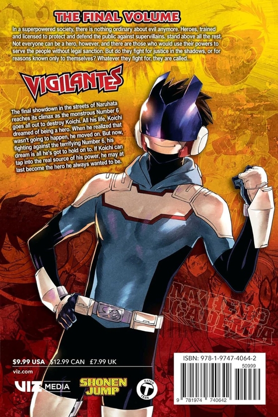 Паперова книга «My Hero Academia: Vigilantes. Volume 15», авторів Хідеюкі Фурухаші, Кохей Хорікоші - фото №1