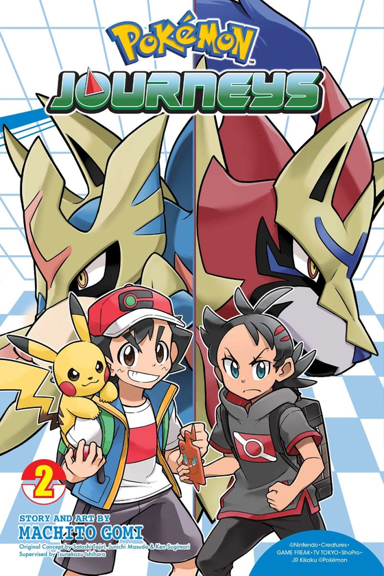 Бумажная книга «Pokemon Journeys. Volume 2», автор Матито Гоми - фото №1