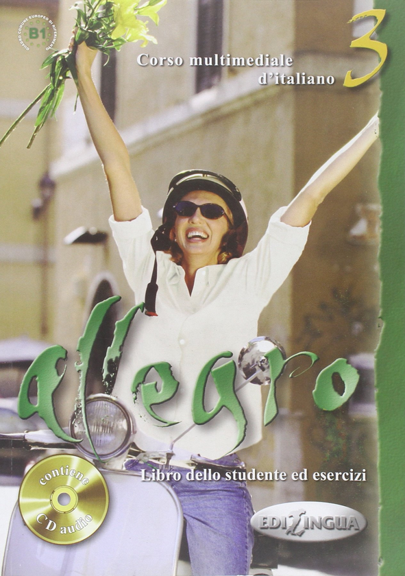 Бумажная книга «Allegro Libro Dello Studente 3 (+CD)», автор Рената Мерклингхаус - фото №1