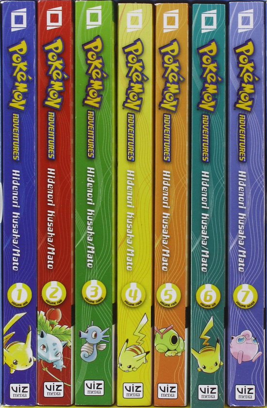Бумажная книга «Pokemon Adventures. Red & Blue Box Set (Volumes 1-7)», автор Хидэнори Кусака - фото №1
