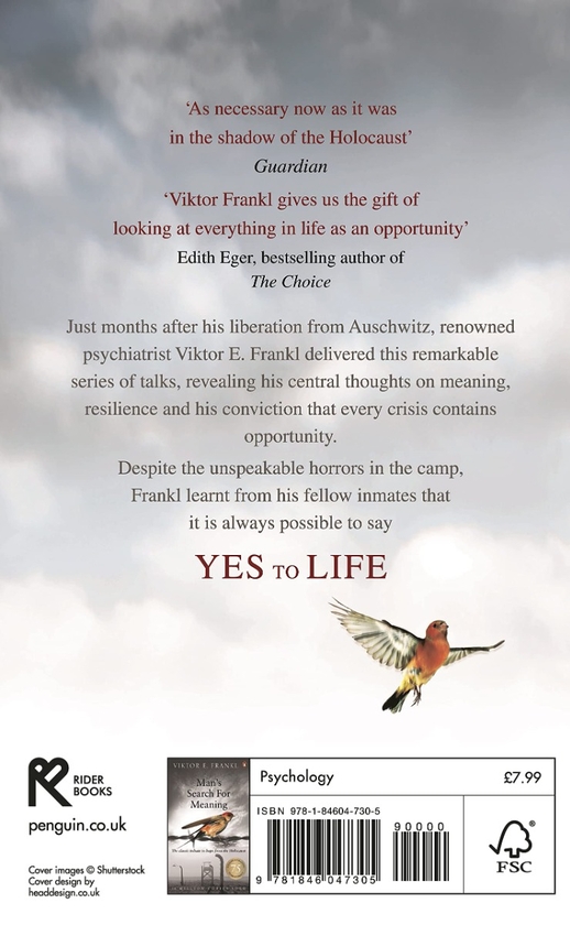 Бумажная книга «Yes To Life In Spite of Everything», автор Виктор Франкл - фото №1