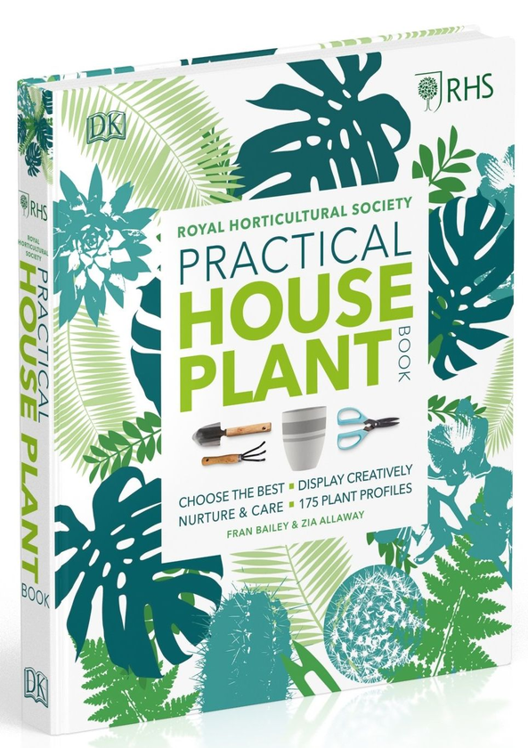 Паперова книга «Practical House Plant Book», авторів Френ Бейлі, Зія Алауей - фото №1