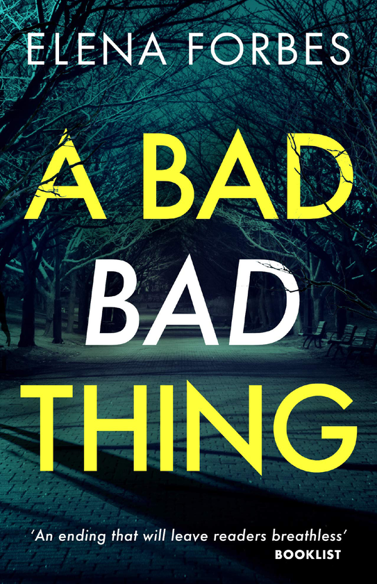 Паперова книга «A Bad Bad Thing», автор Елена Форбс - фото №1