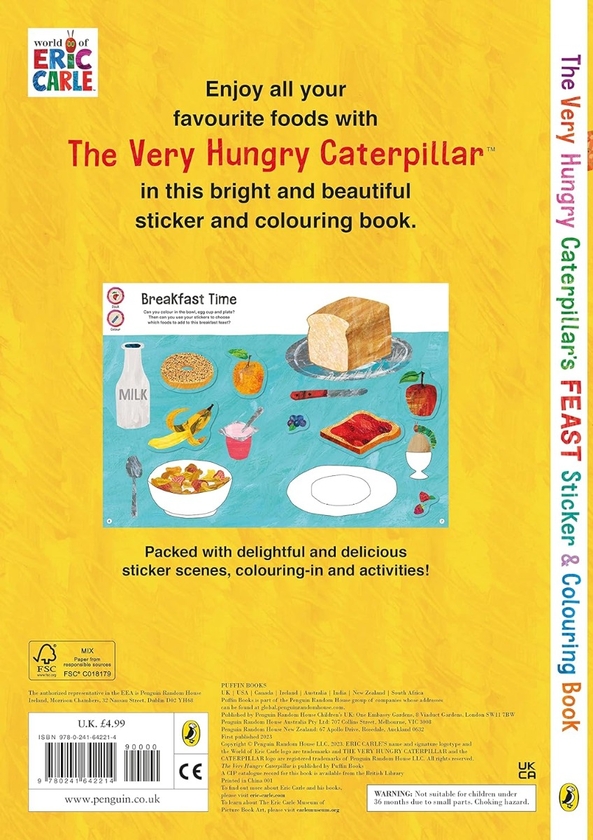 Бумажная книга «The Very Hungry Caterpillar’s Feast», автор Эрик Карл - фото №1