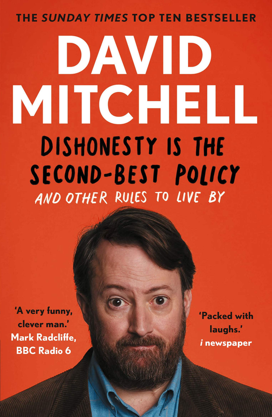 Паперова книга «Dishonesty is the Second-Best Policy», автор Девід Мітчелл - фото №1