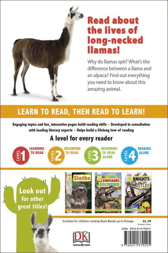 Бумажная книга «Llamas» - фото №1