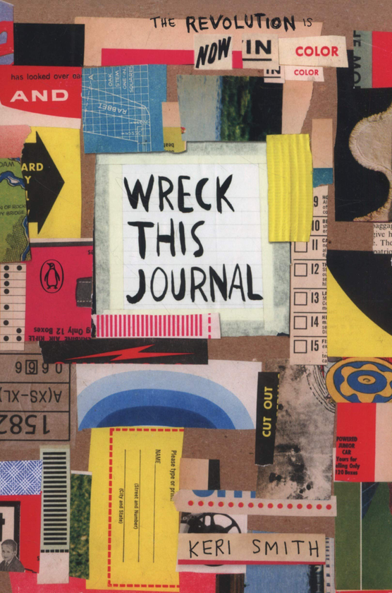 Паперова книга «Wreck This Journal. Now in Colour», автор Кері Сміт - фото №1