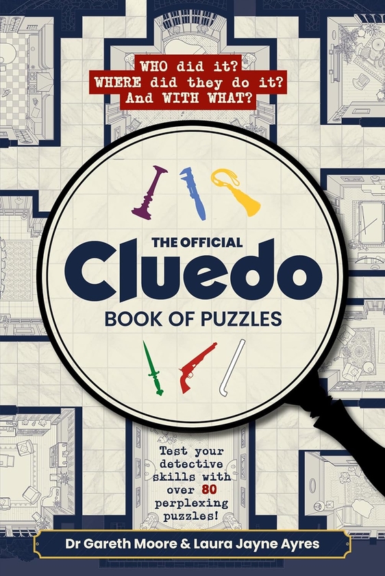 Бумажная книга «Cluedo Book of Puzzles», авторов Гарет Мур, Лора Джейн Эйрс - фото №1