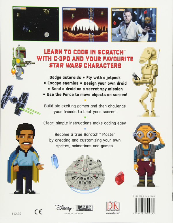 [object Object] «Star Wars. Coding Projects. A Step-by-Step Visual Guide to Coding Your Own Animations, Games, Simulations and More! », автор Джон Вудкок - фото №2 - миниатюра