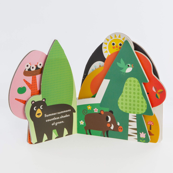 Паперова книга «Bookscape Board Books. A Forest's Seasons», автор Інгела П. Арреніус - фото №1