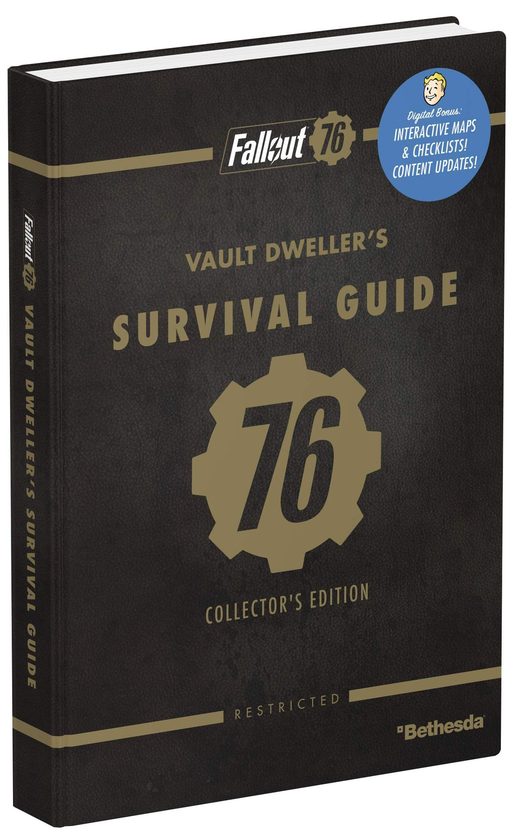 Бумажная книга «Fallout 76. Official Collector's Edition Guide», авторов Дэвид Ходжсон, Гаритт Роча - фото №1