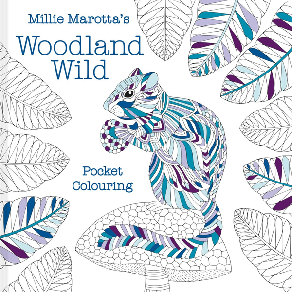 Паперова книга «Millie Marotta's Woodland Wild. Pocket colouring», автор Міллі Маротта - фото №1