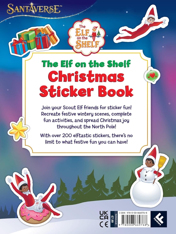 [object Object] «The Elf on the Shelf. Christmas Sticker Book», автор The Elf on the Shelf - фото №2 - миниатюра