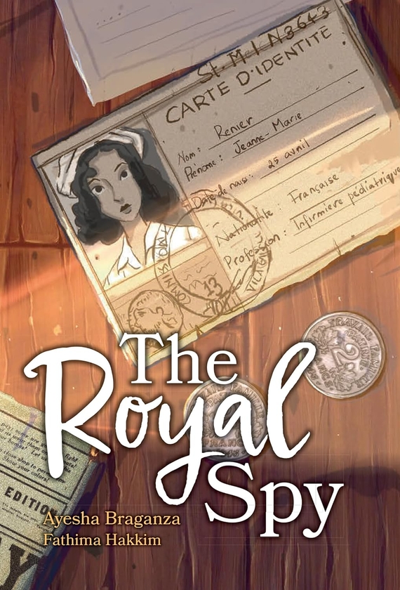 Паперова книга «The Royal Spy», автор Аєша Браганса - фото №1